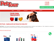 Tablet Screenshot of pettour.com.br